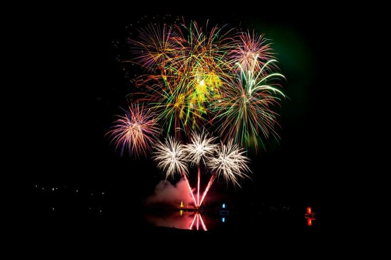 Höhenfeuerwerk