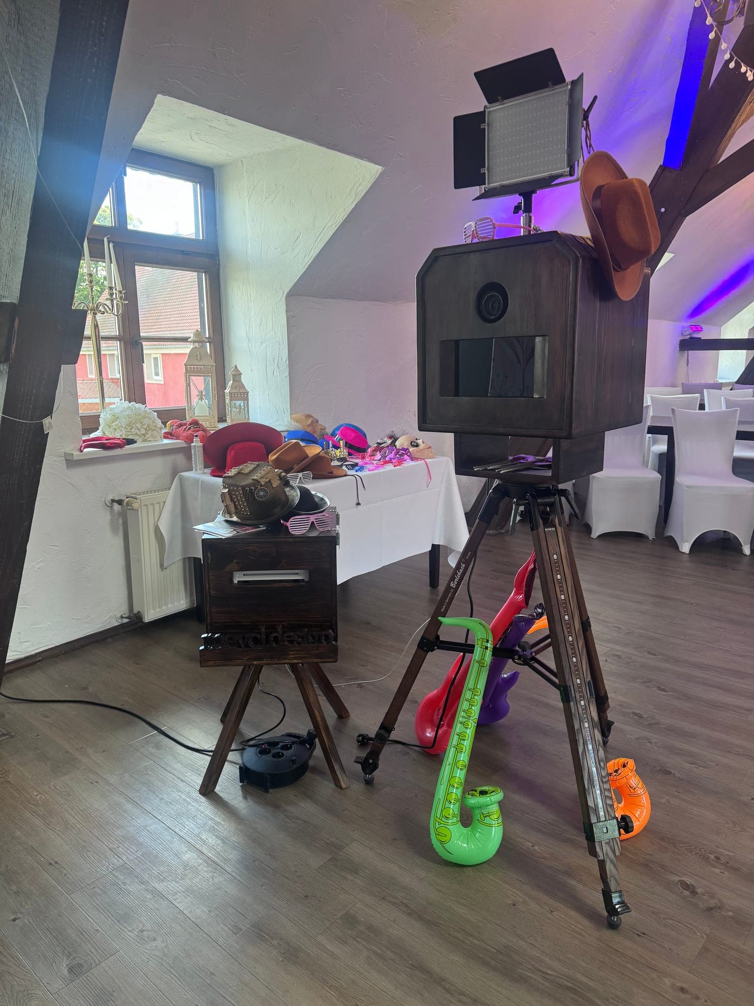 Fotobox im Industrial-Look